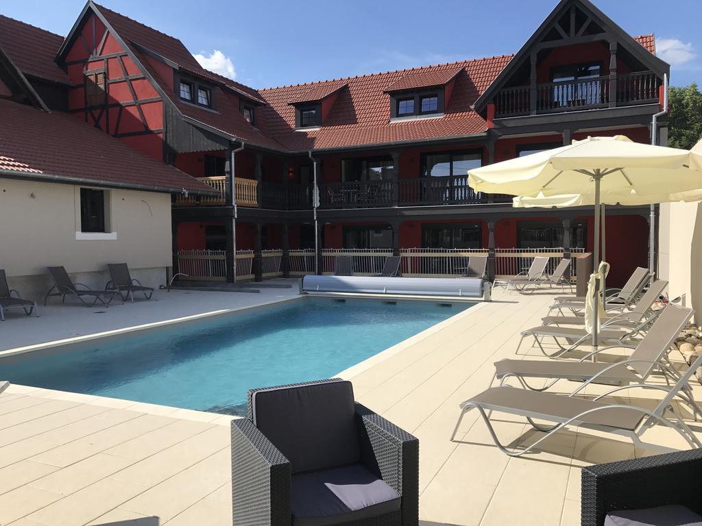 Au Soleil, Hotel Restaurant & Spa Valff Exterior foto