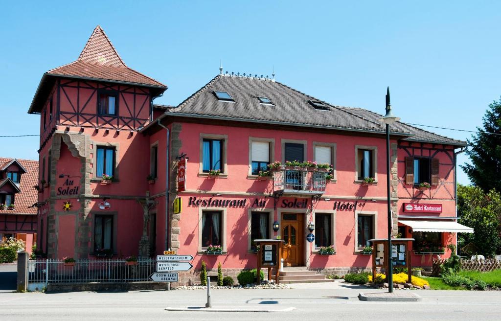 Au Soleil, Hotel Restaurant & Spa Valff Exterior foto
