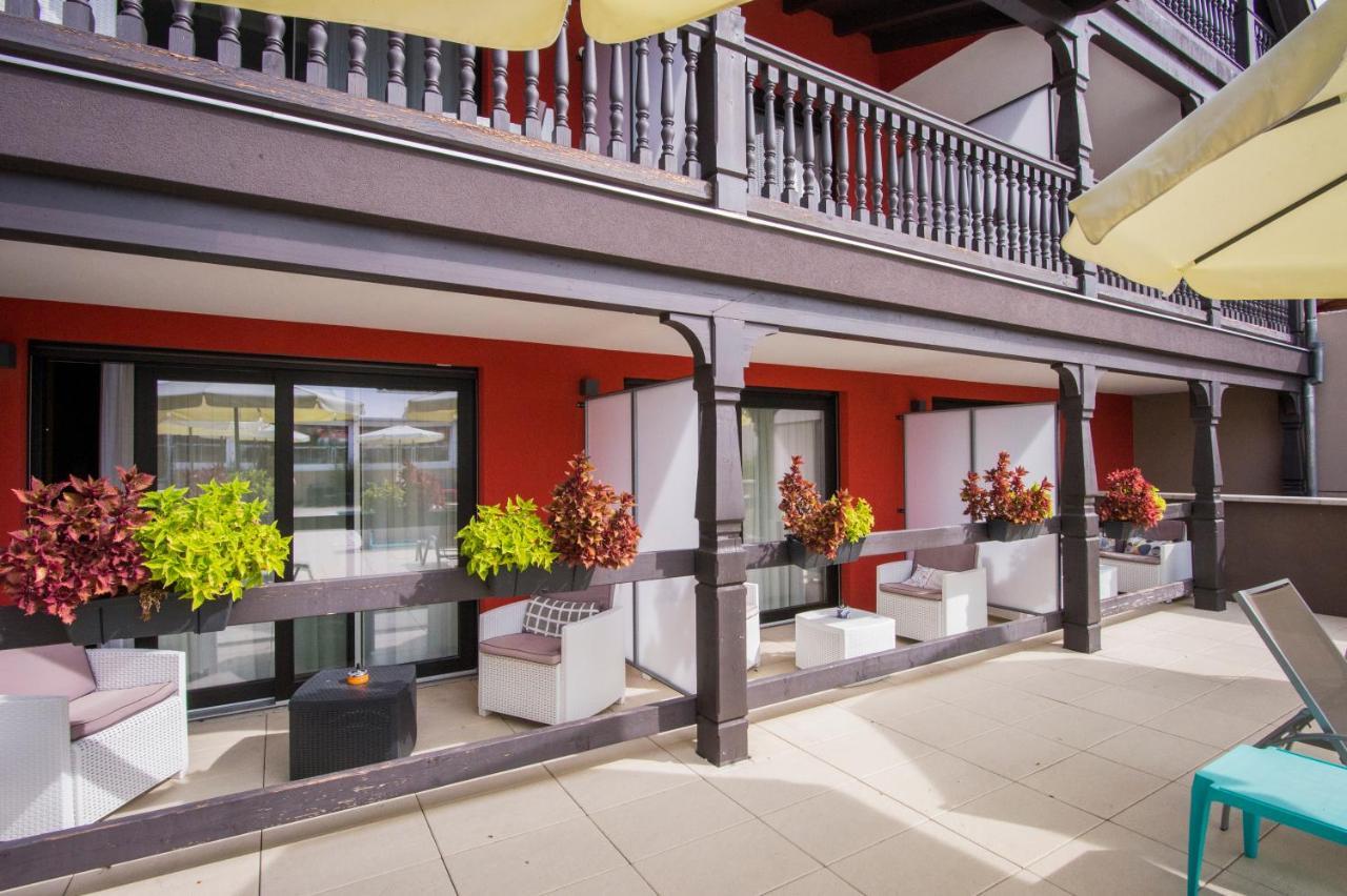 Au Soleil, Hotel Restaurant & Spa Valff Exterior foto